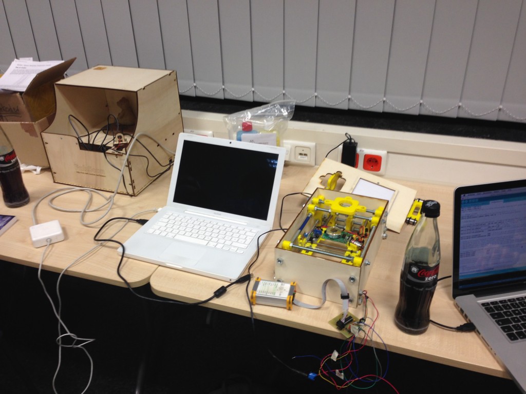 3D Drucker Projekt beim Dorkbot Aachen