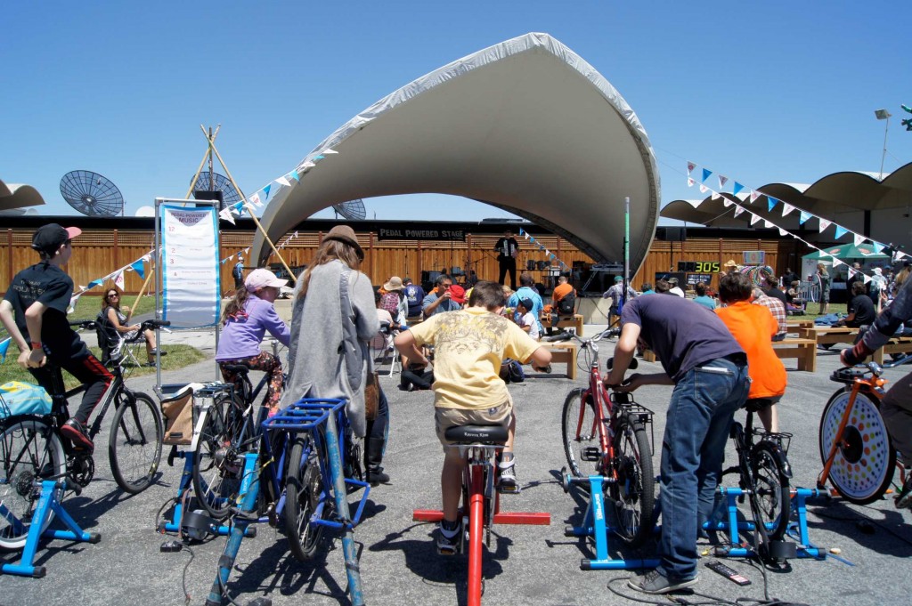Bay Area Maker Faire - Paddle Powered Stage